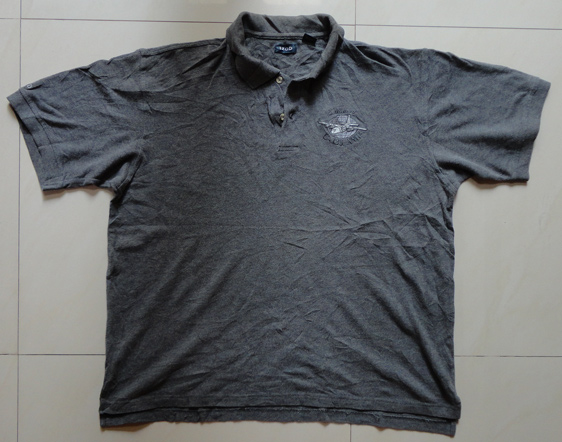 เสื้อยืดคอปก IZOD ของแท้ BOEING C-130 สีเทาไซส์ใหญ่ / พิเศษ แถม POLO RALPH LAUREN ราคาสี่พันให้ฟรี