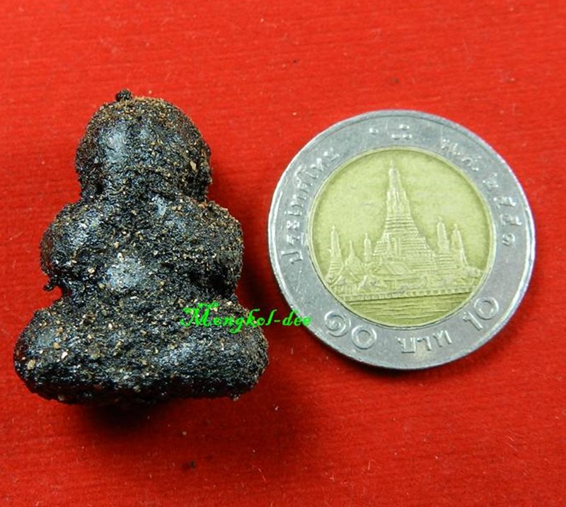 พระปิดตาภัควัมบดี ศรีมหาลาภ รุ่นอภิญญา เนื้อผงพุทธคุณว่าน108จุ่มรัก คลุกทรายทอง ลพ.รักษ์ ์No.6