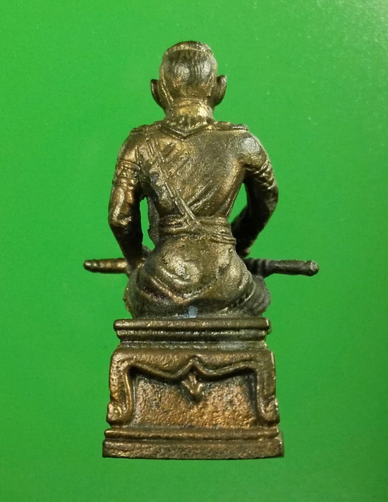 รูปหล่อลอยองค์สมเด็จพระนเรศวรฯ เนื้อสำริด พิธีเปิดพระบรมราชาอนุสาวรีย์สมเด็จพระนเรศวรมหาราช ปี 2536