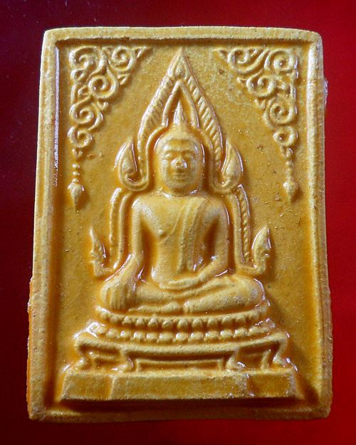 พระพุทธชินราช เนื้อผง พิมพ์ใหญ่ วัดเกาะลอย จ.ระยอง ปี 2514 หลวงปู่ทิม วัดละหารไร่ ปลุกเสก องค์ที่1