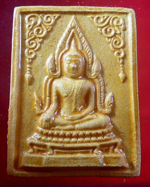 พระพุทธชินราช เนื้อผง พิมพ์ใหญ่ วัดเกาะลอย จ.ระยอง ปี 2514 หลวงปู่ทิม วัดละหารไร่ ปลุกเสก องค์ที่7