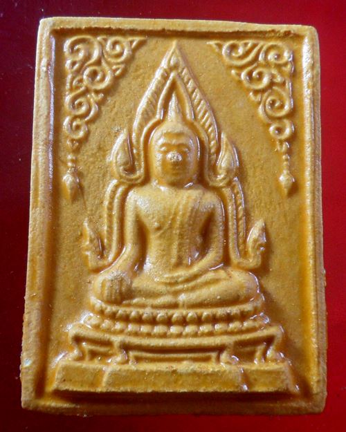 พระพุทธชินราช เนื้อผง พิมพ์ใหญ่ วัดเกาะลอย จ.ระยอง ปี 2514 หลวงปู่ทิม วัดละหารไร่ ปลุกเสก องค์ที่8