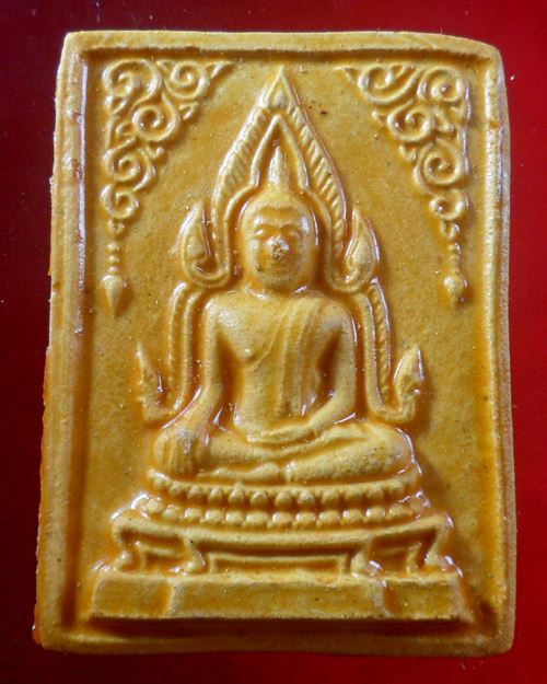 พระพุทธชินราช เนื้อผง พิมพ์ใหญ่ วัดเกาะลอย จ.ระยอง ปี 2514 หลวงปู่ทิม วัดละหารไร่ ปลุกเสก องค์ที่9