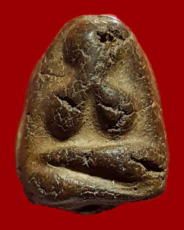 พระปิดตาอาจารย์เปิง วัดชินวราราม จ.ปทุมธานี เนื้อผงคลุกรัก