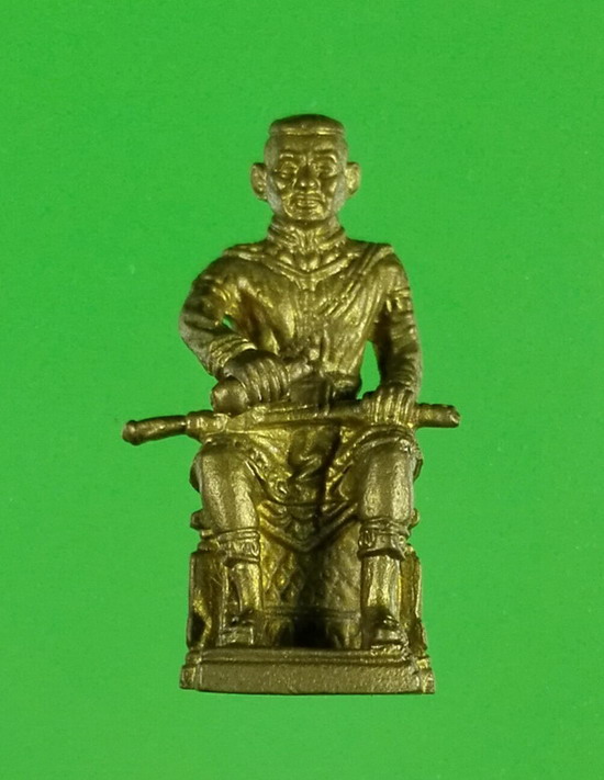 รูปหล่อลอยองค์สมเด็จพระนเรศวรฯ เนื้อสำริด พิธีเปิดพระบรมราชาอนุสาวรีย์สมเด็จพระนเรศวรมหาราช ปี 2536 