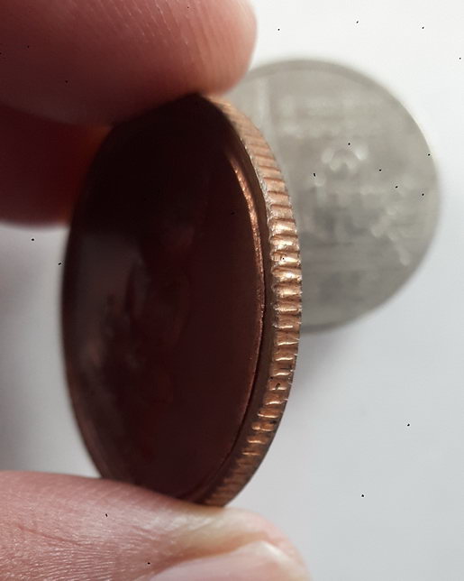 " เหรียญ ขอบสตางค์ หลวงพ่อโสธร หลังยันต์ สวยๆครับ "