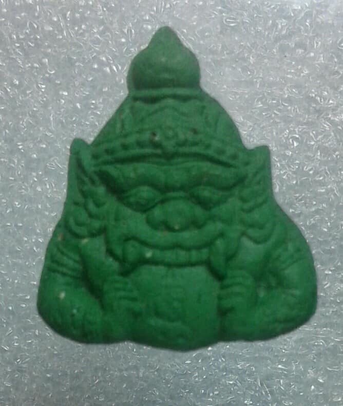 พระผงราหุลหนุนดวง รุ่นแรก วัดเขาตลาด ตะกรุดเงิน  + กล่อง  ฉะเชิงเทรา เคาะเดียวครับ