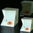 mini studio ขนาดพกพา พับได้ ถ่ายรูปชัด สวย มีไฟ LED ส่องสว่าง มาพร้อม back ground 2 สี