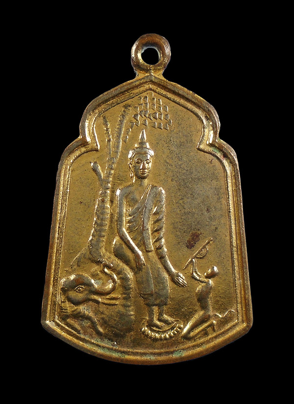 30บาท.... เหรียญพระพุทธปางป่าเลไลย์ หลวงพ่อโต วัดเสาธงหิน จ.นนทบุรี ปี๓๔...2
