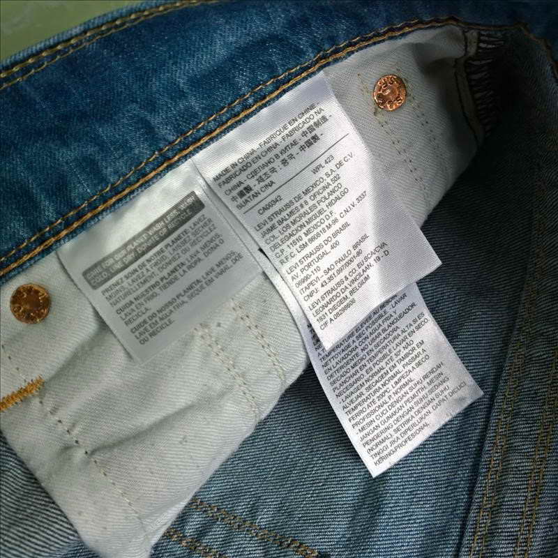 Levi's_Made In Chaina_เอว33”