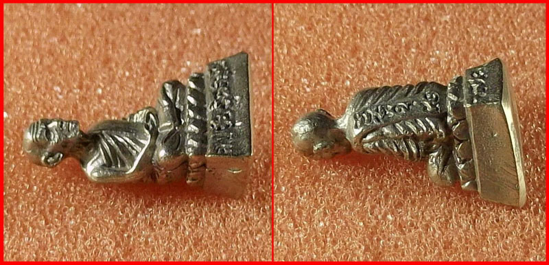 รูปหล่อ หลวงปู่ขุ้ย วัดซับตะเคียน จ.เพชรบูรณ์ รุ่นปืนแตก ๒ เนื้ออัลปาก้า ปี 2552