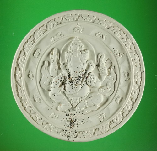 หลวงปู่ทวด +พระพิฆเนศวร์ วัดพะโคะ ปี 2550 เนื้อขาว สวยวี้ด..