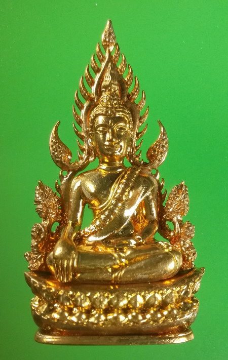 พระพุทธชินราช จอมราชันย์  ปี 2555 เนื้อทองแดง เลข 11611 สวยเดิมมีกล่อง