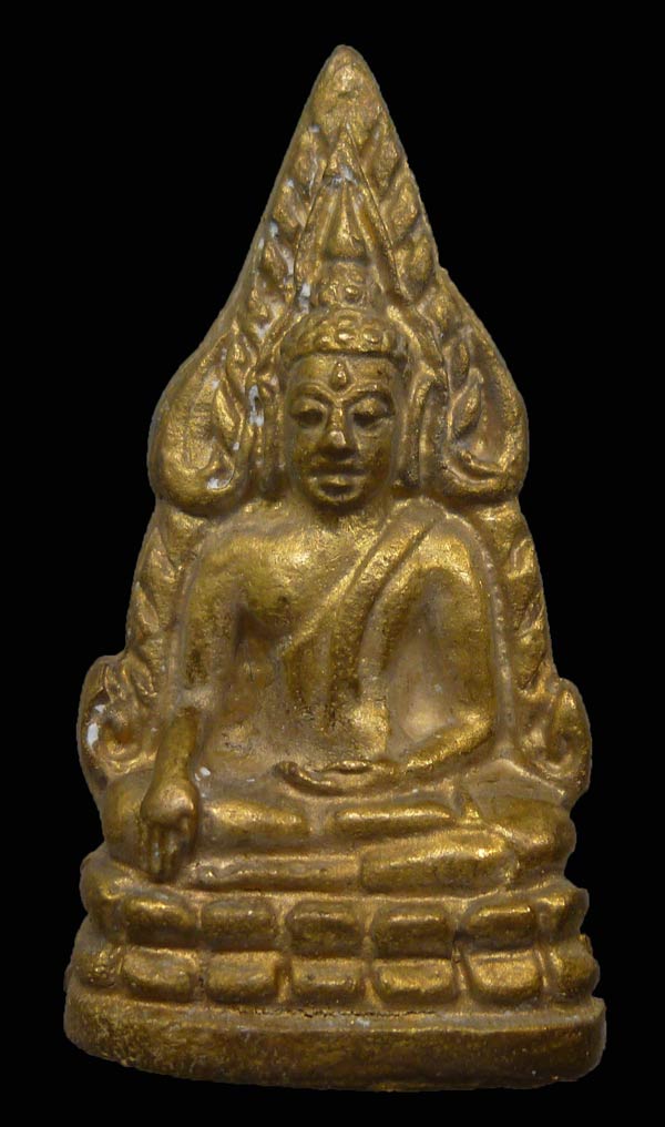 พระพุทธชินราชอินโดจีน (ย้อนยุค) รุ่นมหาจักรพรรดิ ปี 2545 เนื้อสำริด สวยมากๆ เลข6618