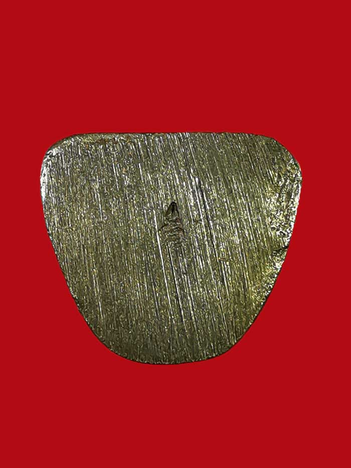 รูปหล่อพระสังกัจจายน์ 5 รอบมหาราชินี กรุงเทพ ปี 2535 เนื้อนวะโลหะ