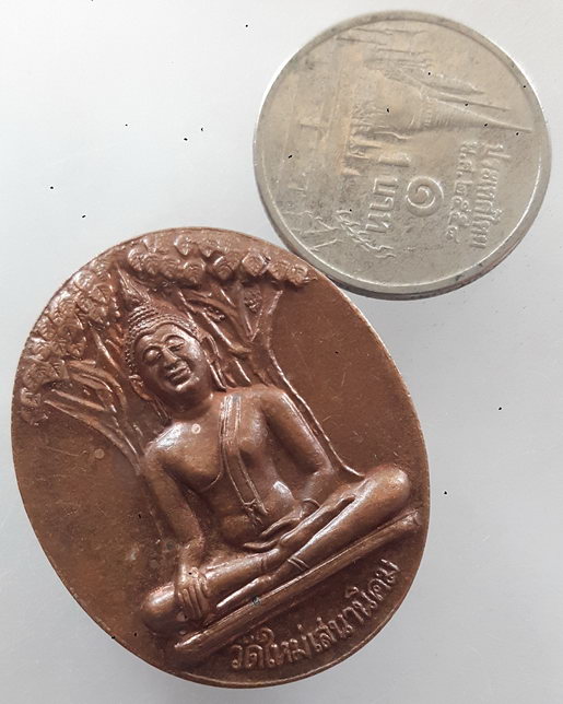 “ เหรียญพระพุทธ หลวงปู่หลอด ปโมทิโต วัดใหม่เสนานิคม งานสมโภชน์ปโมทิตะเจดีย์ ปี 2546 "