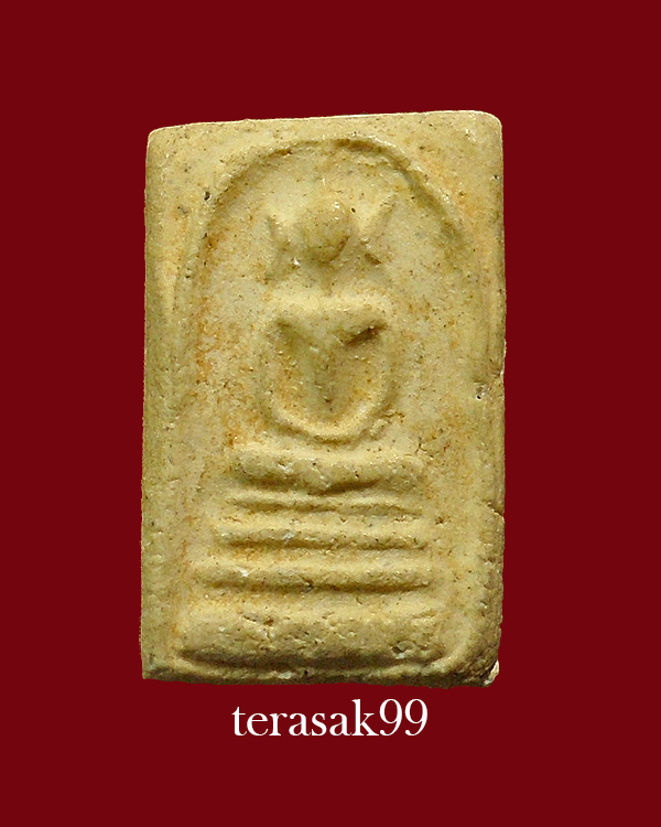 สมเด็จคะแนน หลวงปู่นาค วัดระฆัง พิมพ์หูยายศรี เนื้อผง ปี2495 ราคาเบาๆ(1)