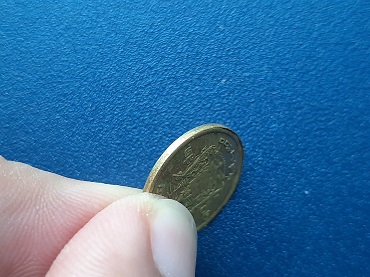 เหรียญ 10 สตางค์ พ.ศ. 2500 เนื้อทองเหลือง เลข ๑ หางยาว สวยๆ (เหรียญ ร.9 หายาก อันดับ 4)