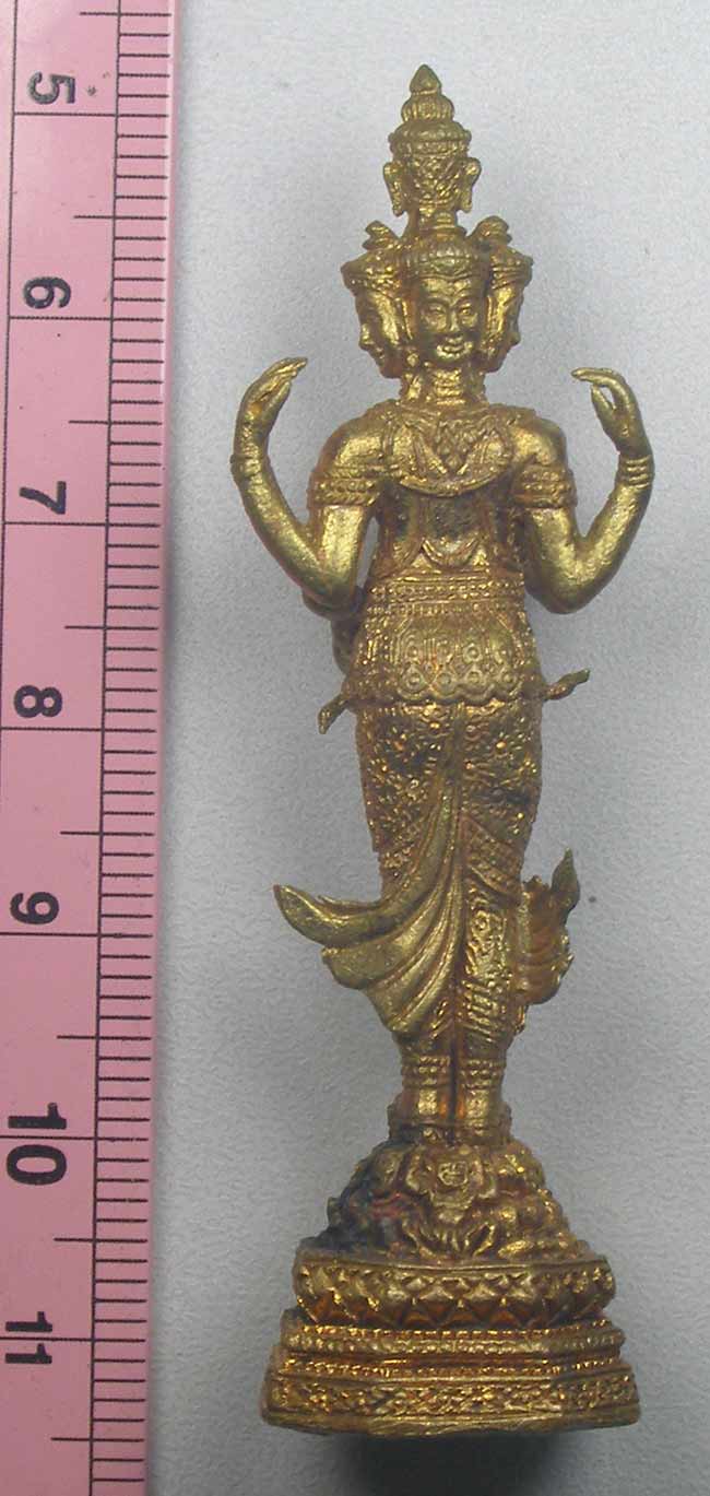 รูปเหมือลอยองค์ พระตรีมูรติ (เทพเจ้าแห่งความรัก) เจ้าคุณธงชัย วัดไตรมิตร ปี 2548