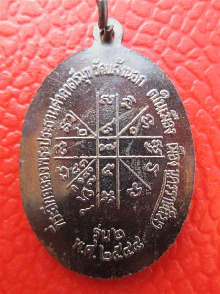 เหรียญหลวงพ่อคูณ ปริสุทโธ ย้อนยุค12 เนื้อทองแดงรมดำ ออกวัดแจ้งนอก ปี2548