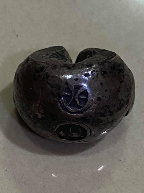 พดด้วงสมัยสุโขทัย ขนาด1บาท 