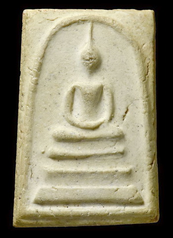 สมเด็จวัดระฆัง 100ปี พิมพ์ใหญ่ เส้นด้ายนิยม ตรายาง พร้อมบัตรพระแท้