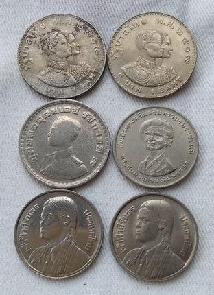 วัดใจ...รวมเหรียญ ๑ บาท ๖ เหรียญ (๓)