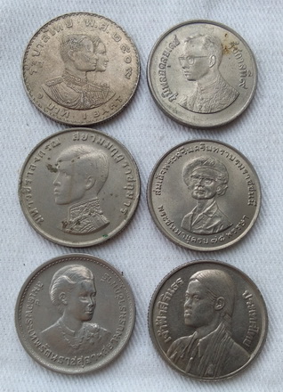 วัดใจ...รวมเหรียญ ๑ บาท ๖ เหรียญ (๒)