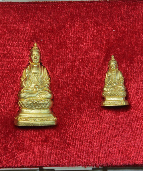 (3500)พระกริ่ง พระชัยวัฒน์ศรีศากยมุณี รุ่นแรก  วัดเล่งเน่ยี่
