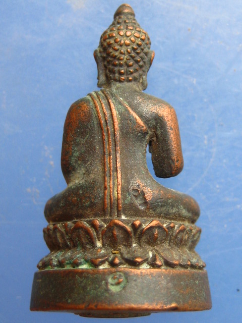 รูปหล่อ พระพุทธอุดมมงคลทศพลมุนี วัดบุคคโล กรุงเทพฯ ปี2534