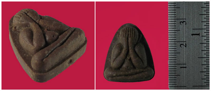 พระปิดตาเงินล้าน ฝังตะกรุดเงินโรยเกศา หลวงปู่ขุ้ย วัดซับตะเคียน จ.เพชรบูรณ์ -T1