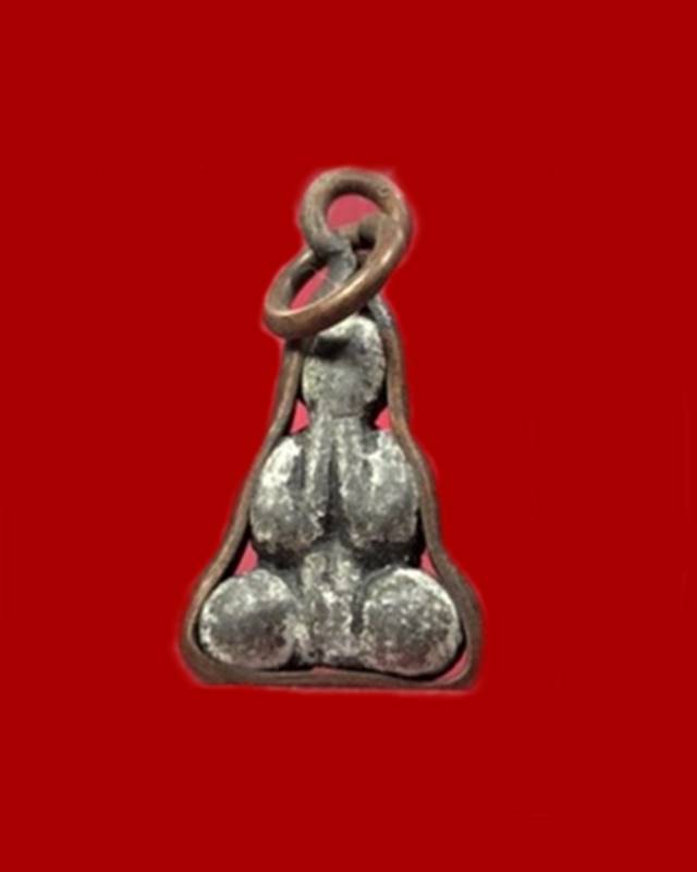 พระปิดตาหลวงพ่อเดิม วัดหนองโพ หน้าเนื้อตะกั่ว (((1)))