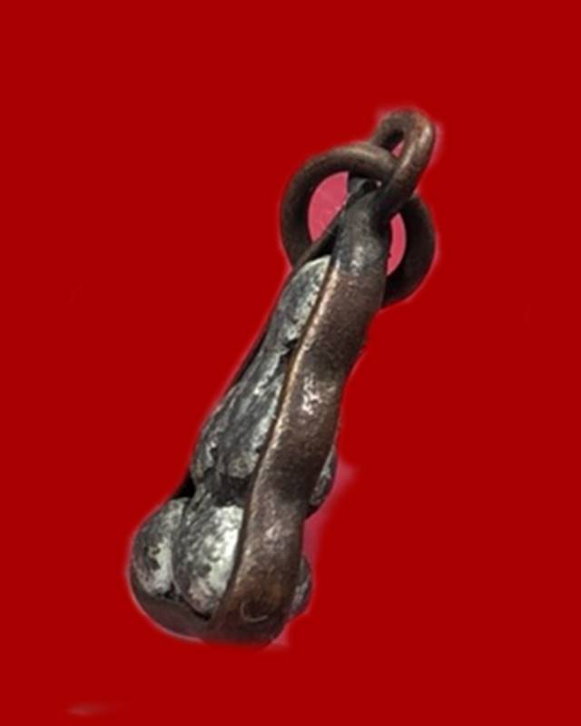 พระปิดตาหลวงพ่อเดิม วัดหนองโพ หน้าเนื้อตะกั่ว (((1)))