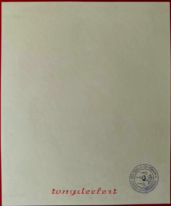 รูปถ่ายหลวงปู่หลิว วัดไร่แตงทอง รุ่นเก่า ปั๊มตรายางวัด ขนาด 10 x 12 นิ้ว สวยมากค่ะ