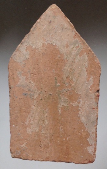 พระขุนแผนห้าเหลี่ยม หลวงปู่นาม วัดน้อยชมภู่ จ.สุพรรณบุรี เนื้อดินเผา