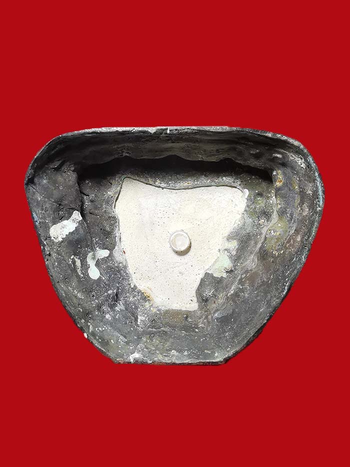 พระบูชาหลวงปู่ทวด วัดบางนอน จ.ระนอง รุ่นเศรษฐี 9 ชั้น ปี 2534 หมายเลข 63 หน้าตัก 5 นิ้ว