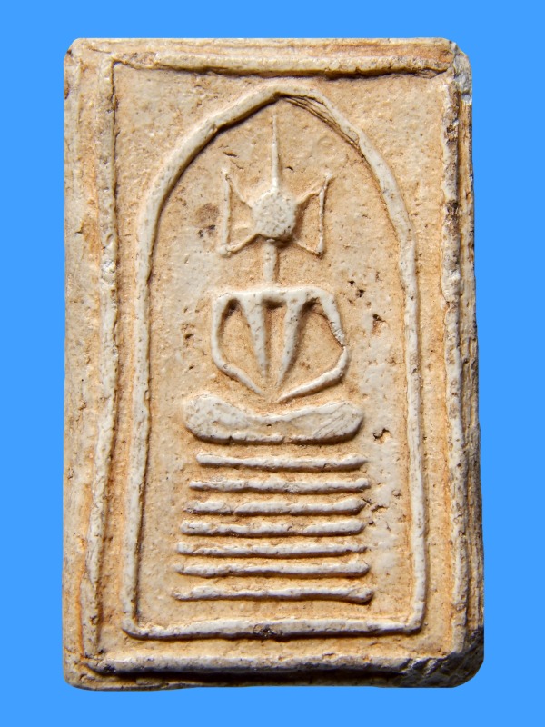 พระสมเด็จ วัดเกศไชโย พิมพ์ 7 ชั้นหูช้าง (นอกพิมพ์)