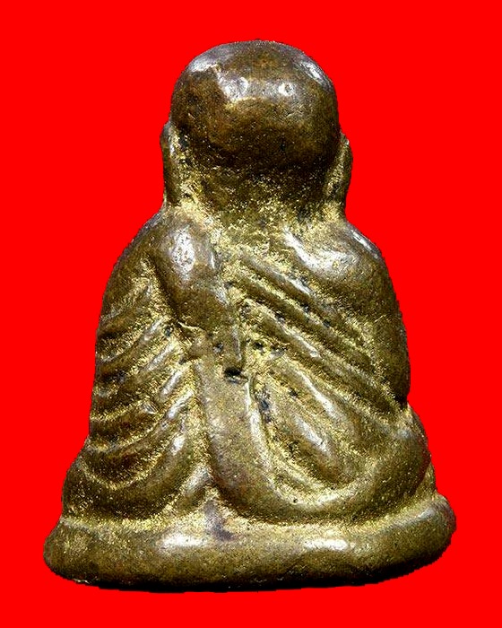 หลวงพ่อเงิน ฟ้าคำรณ ปี 2534 เนื้อเก่า ตอกโค๊ต สวยแท้ดูง่าย 