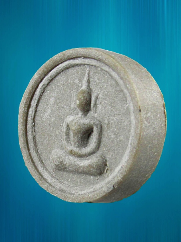 พระผง พิมพ์จันทร์ลอ ย ปี2554 วัดใหม่อมตรส บางขุนพรหม กรุงเทพฯ 