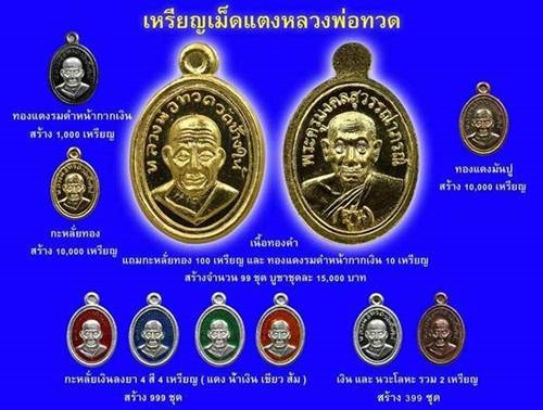 เหรียญเม็ดแตงหลวงปู่ทวด รุ่นเลื่อนสมณศักดิ์ พ่อท่านซุ่น วัดบ้านลานควาย ปี56 ตอกโค๊ต...เคาะเดียวแดง..