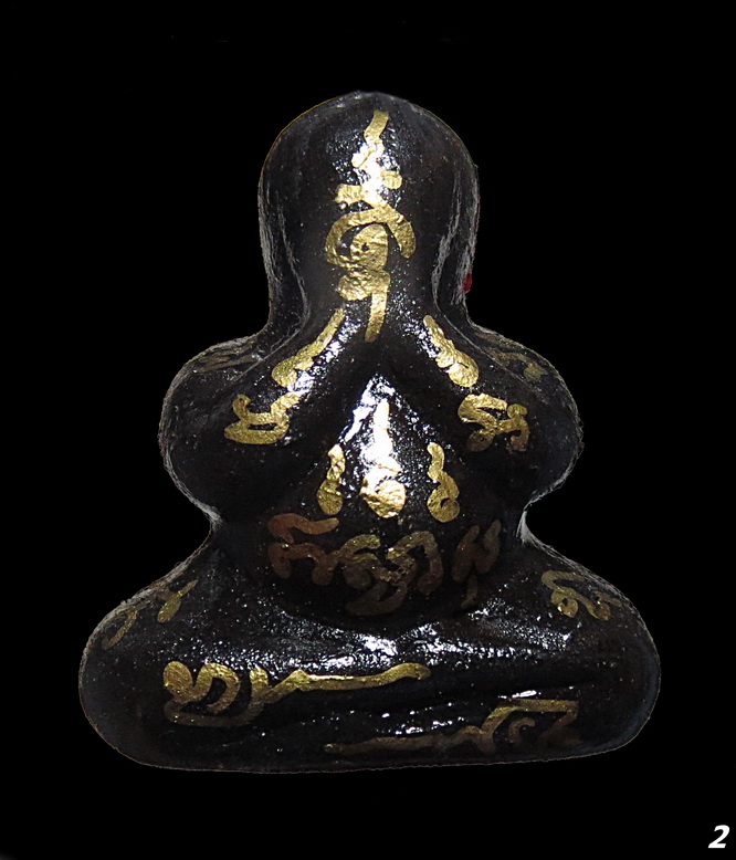 พระปิดตาโสฬส พิมพ์ใหญ่ ว่านมวลสารเพียบ ขนาดบูชาหน้ารถ สูง 2 นิ้ว หน้าตัก 1.5 นิ้ว + กล่อง (2)