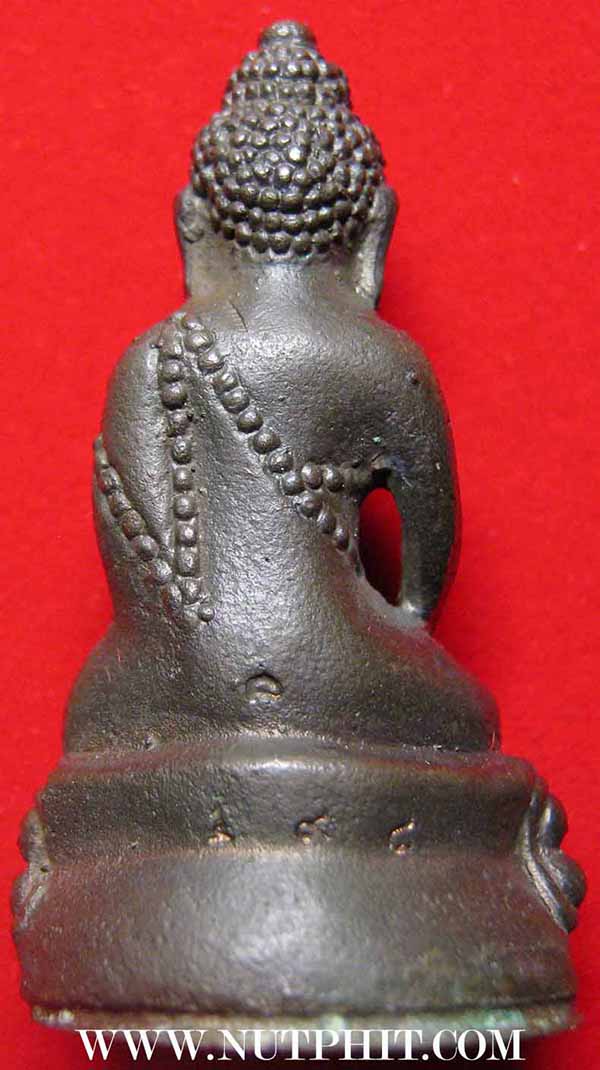 พระกริ่งมหาชัย ลป.คำพันธ์ วัดธาตุมหาชัย นครพนม พ.ศ.๒๕๓๕ สวยกริ๊บ*ส201