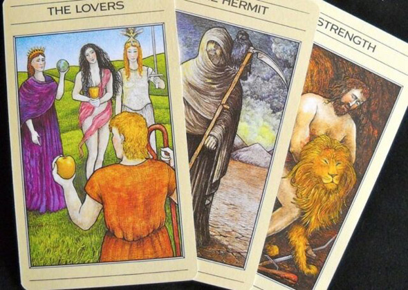 ไพ่ยิปซี THE MYTHIC TAROT ฉบับปี 1986 ของแท้ ยังไม่ใช้งาน / ราคาในebayตอนนี้ 140 เหรียญ ก็ 4,200กว่า