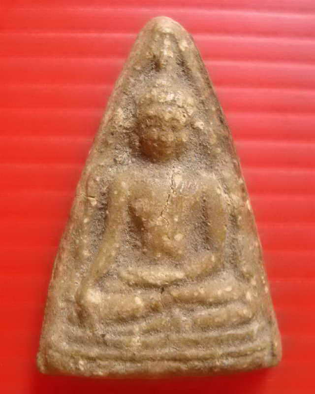 พระพิมพ์ท่ามะปรางยุคแรก หลวงพ่อทองดี วัดไทรเหนือผสมผงเก่าสมเด็จบางขุนพรหม