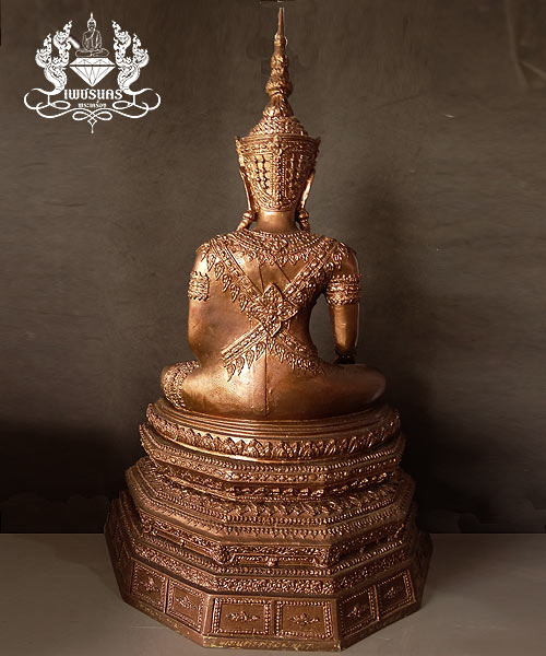 พระพุทธนิมิตวิชิตมารโมรีศรีสรรเพชญ์บรมไตรโลกนาถ วัดหน้าพระเมรุราชิการาม หน้าตัก 9 นิ้ว