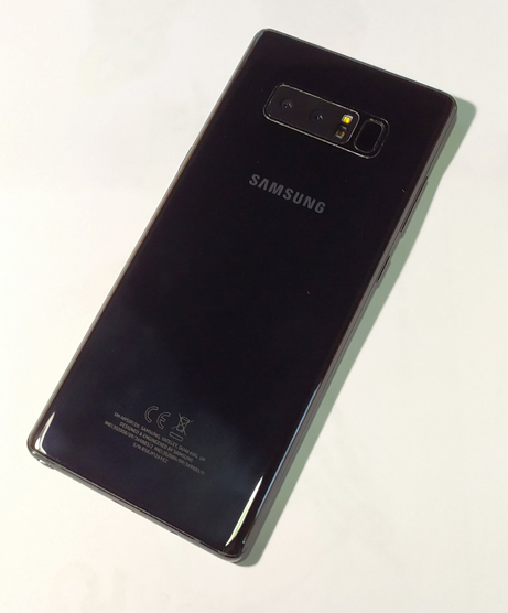Samsung NOTE8 สีดำ สวยมาก มือเดียว พร้อมกล่องเดิม + แถมเคสและฟิลม์ focus