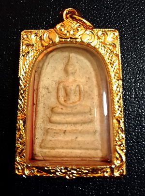 สมเด็จวัดระฆัง 100ปี ไข่ปลาเลือน ตรายางเทพ พร้อมกล่องกรรมการ