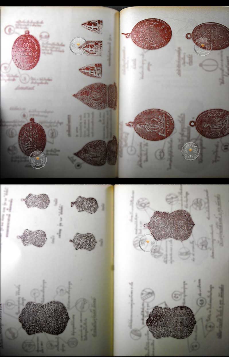 หนังสือเก่า ๆ "รวมภาพพระเครื่องยอดนิยม" สภาพดี