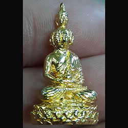 พระรูปหล่อเศรษฐีนวะโกฎ วัดเทพประทาน ราชบุรี