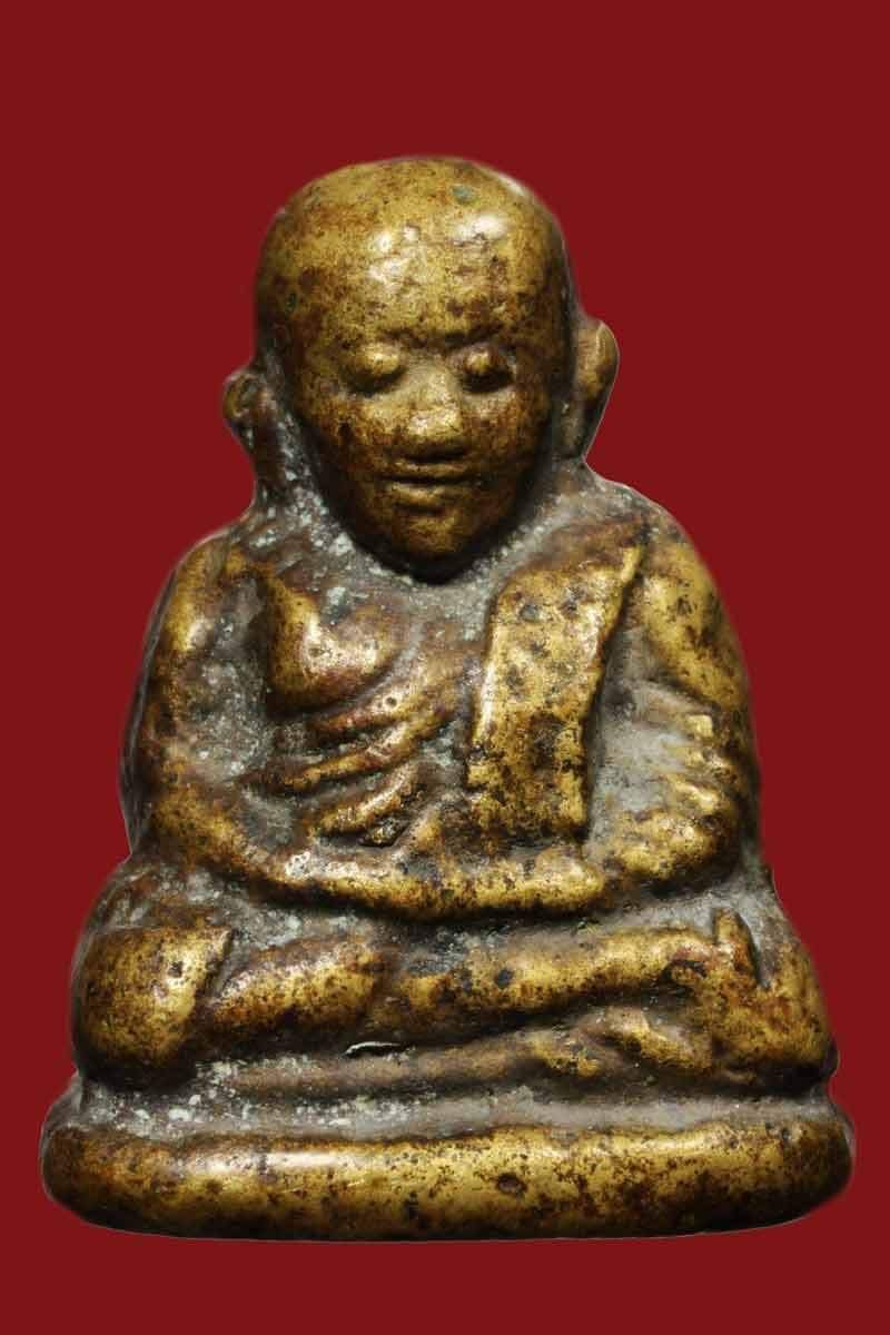 รูปหล่อหลวงพ่อเงิน ปืนแตก พิมพ์ไตรมาส ปี 28